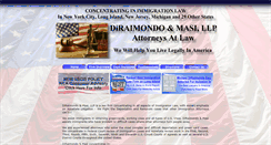 Desktop Screenshot of diraimondoandmasi.com